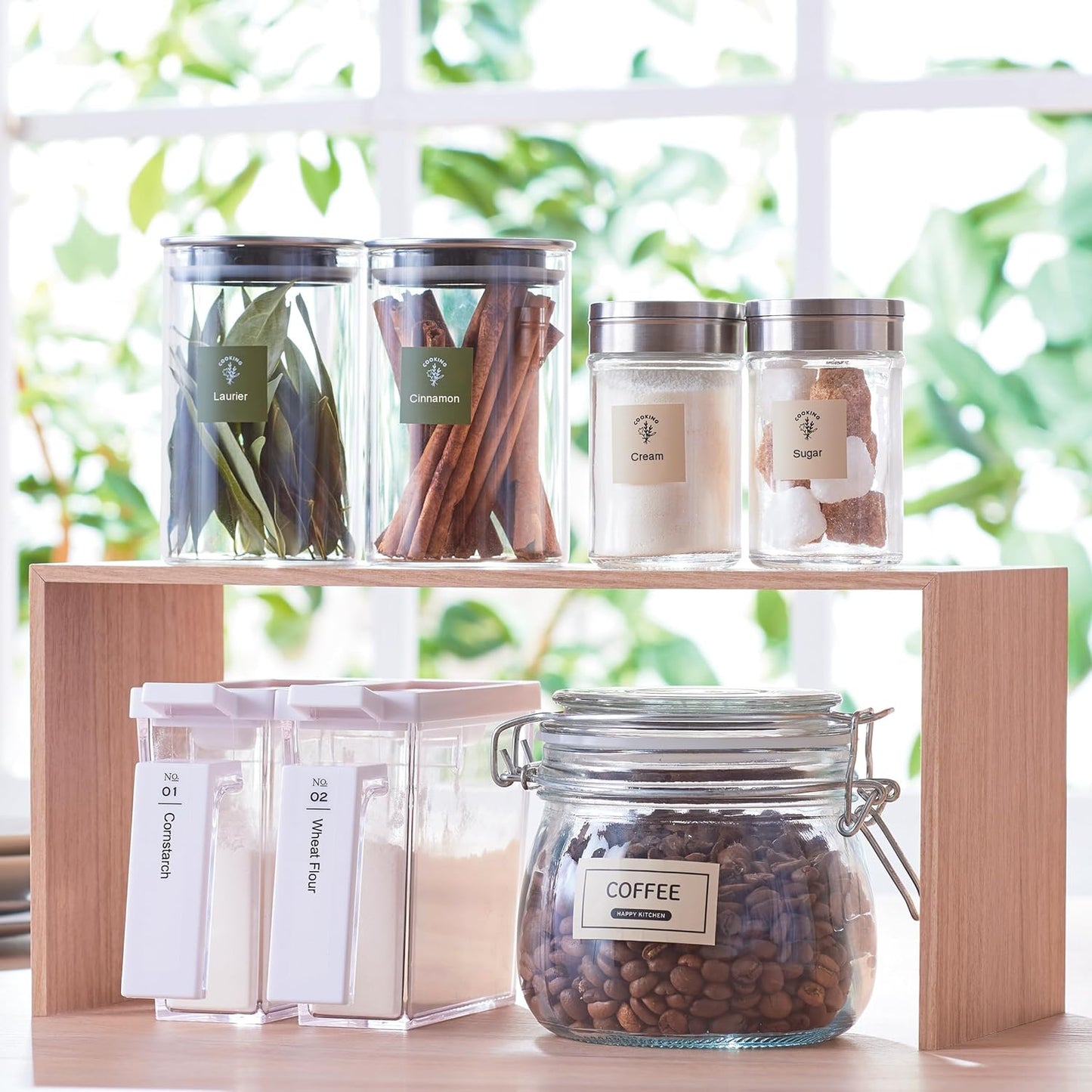 Epson LABELWORKS 218BMBEPX Genuine PET (Polyester) Tape Cartridge - Black on Matte Beige Designer Craft Label Maker Tape - 3/4" (18MM) Wide, 26'