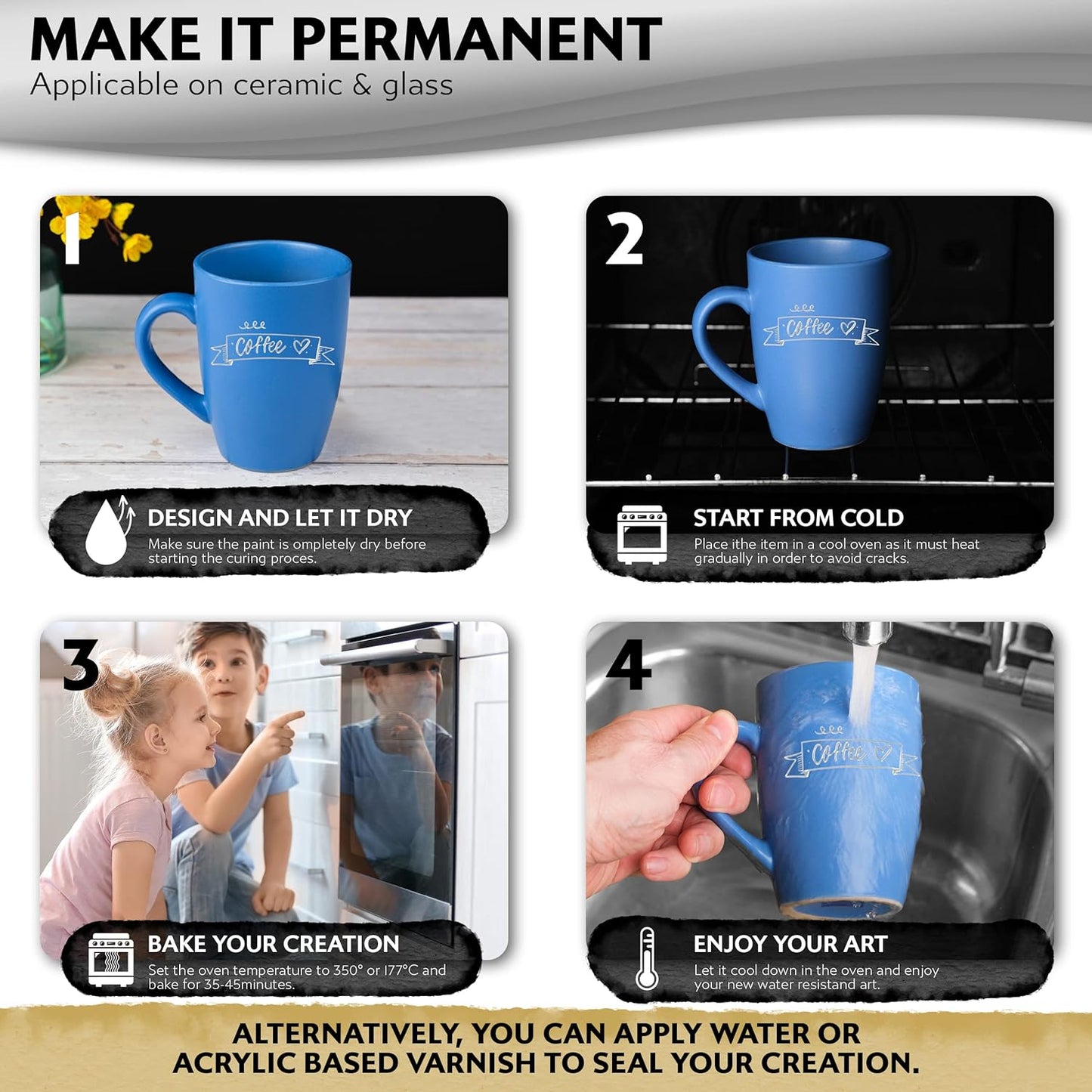 Stylo 8 Count Acrylic Metallic Pens - Silver Paint Pens - Fine Tip Permanent Acrylic Metallic Paint Markers for Rock Painting, Glass, Wood, Ideal for Arts and Crafts (Pack of 8, Silver)