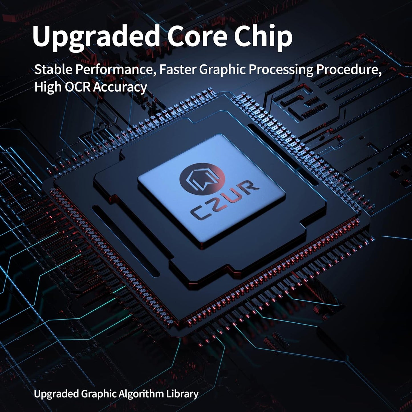 CZUR ET24 Pro Professional Book Scanner, 24MP Document Camera, 3rd Gen Auto-Flatten & Deskew Tech, A3 Document Scanner, 180+ Languages OCR, Support HDMI, for Windows/MacOS/Linux