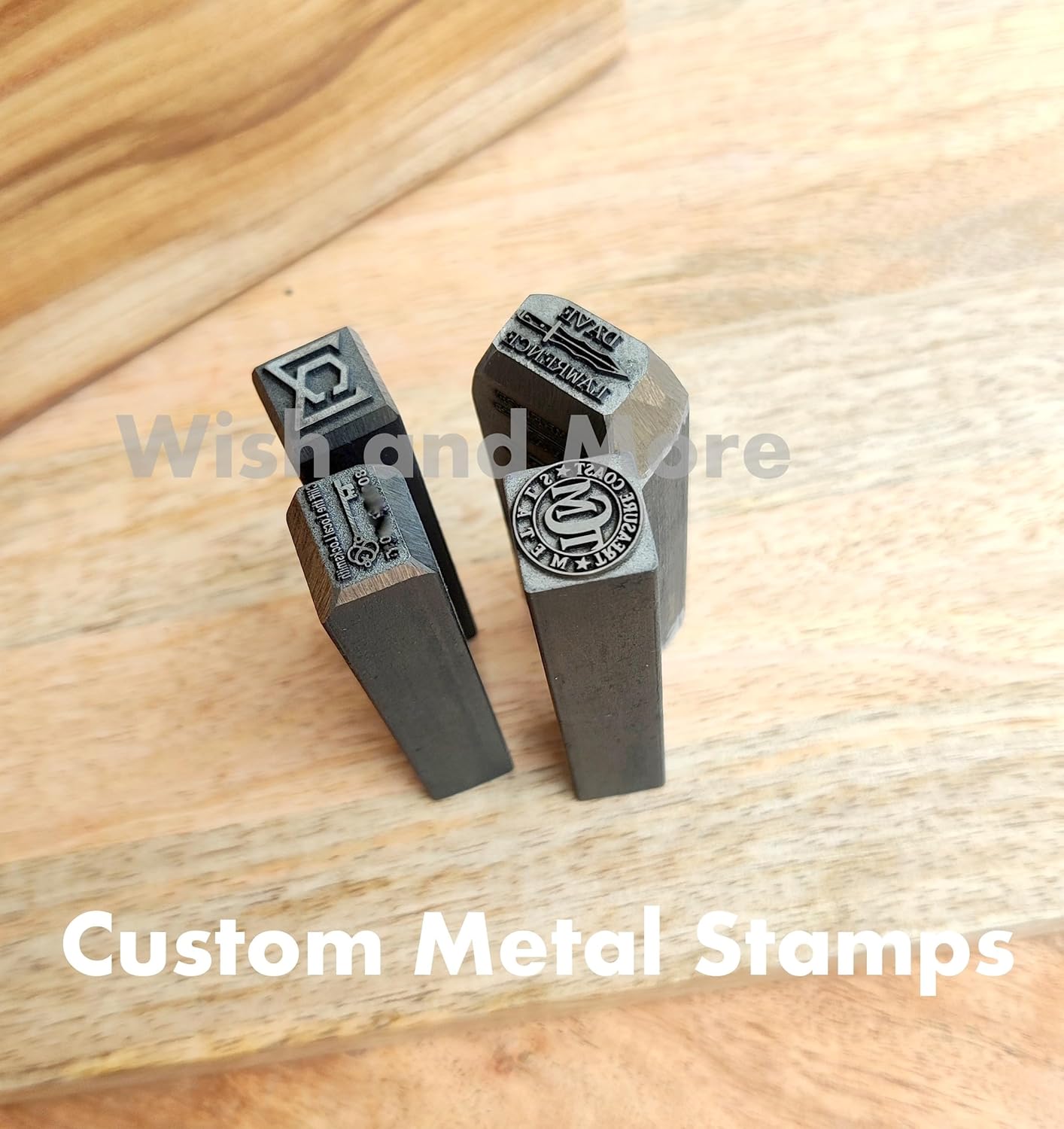 Custom Metal Stamp for Metal Stamping Punch Tool Kit, Personalized Metal Hand Stamp, Jewelry Punch Stamp, Stamps for Business Branding Logo Marking, Metal Stamping Tools for Business Branding