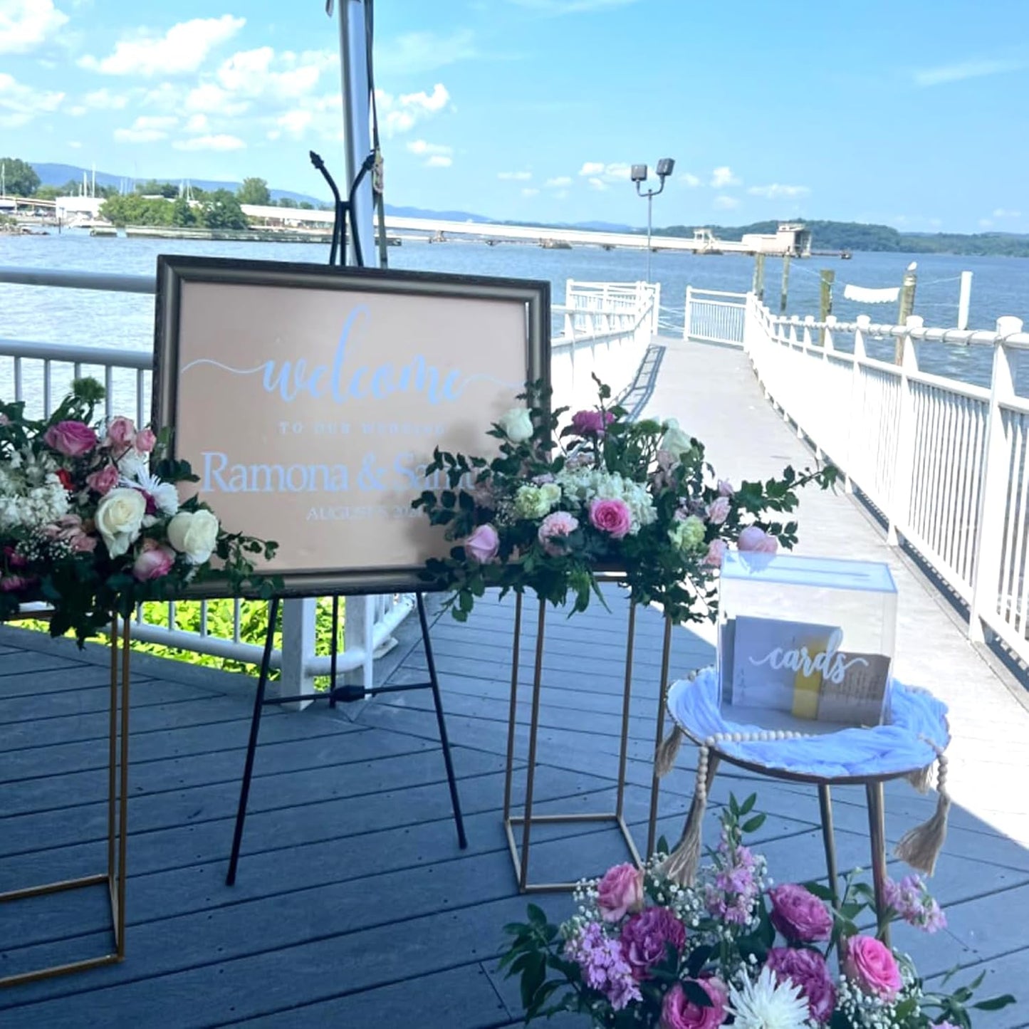 10” Acrylic Card Box - Wedding Card Box for Reception, Birthday, Party, Money Box, Wishing Well, Graduation Party, Elegant Large Clear Card Box-ACB001