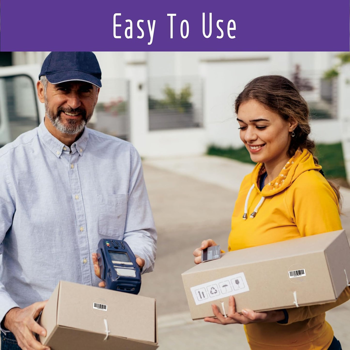 1000 PCS Round Clear Seal Stickers, Transparent Envelope Mail Wafer Seal Self Adhesive Package Circle Label Dots with Perforation Line for Envelopes, Boxes and Gift Packaging (1” in Diameter)