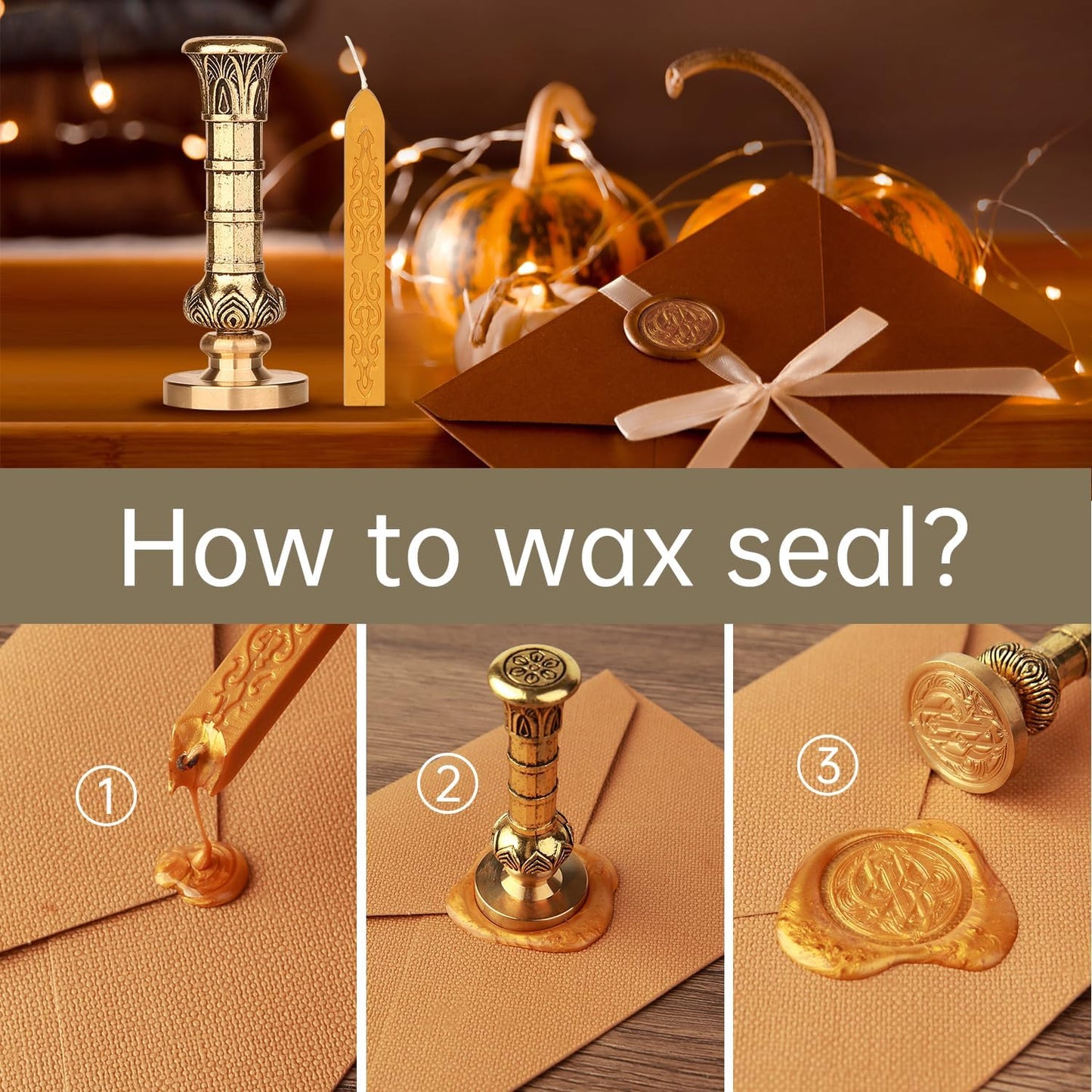 GC QUILL Calligraphy Set - 18pcs With Dual Tip Fountain Pen, Feather Dip Pen, Stamp, Wax Candle, Pen Base, Ink Bottle, Cartridges