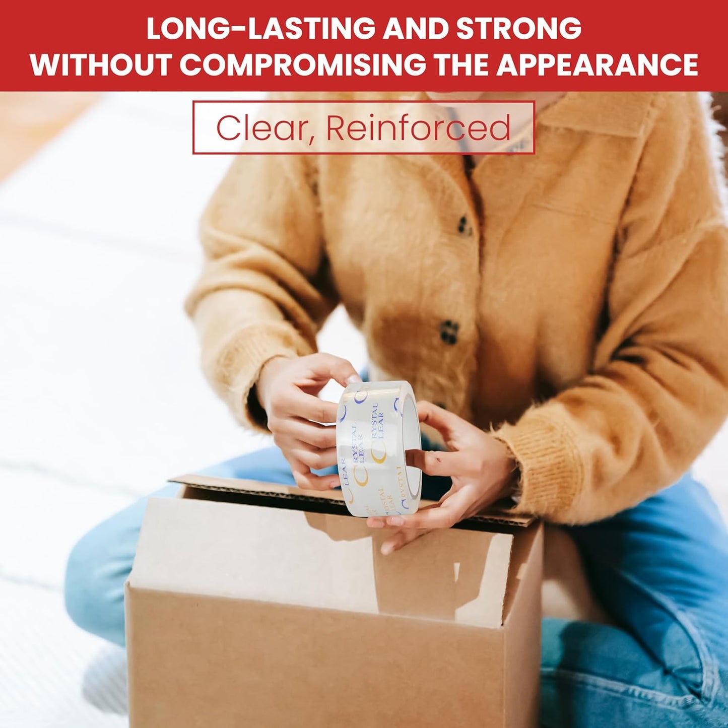 GGR Supplies T.R.U. LP-20CC Book Repair Crystal Clear Label Protection Tape: 1 in. x 72 yds. (Pack of 72)