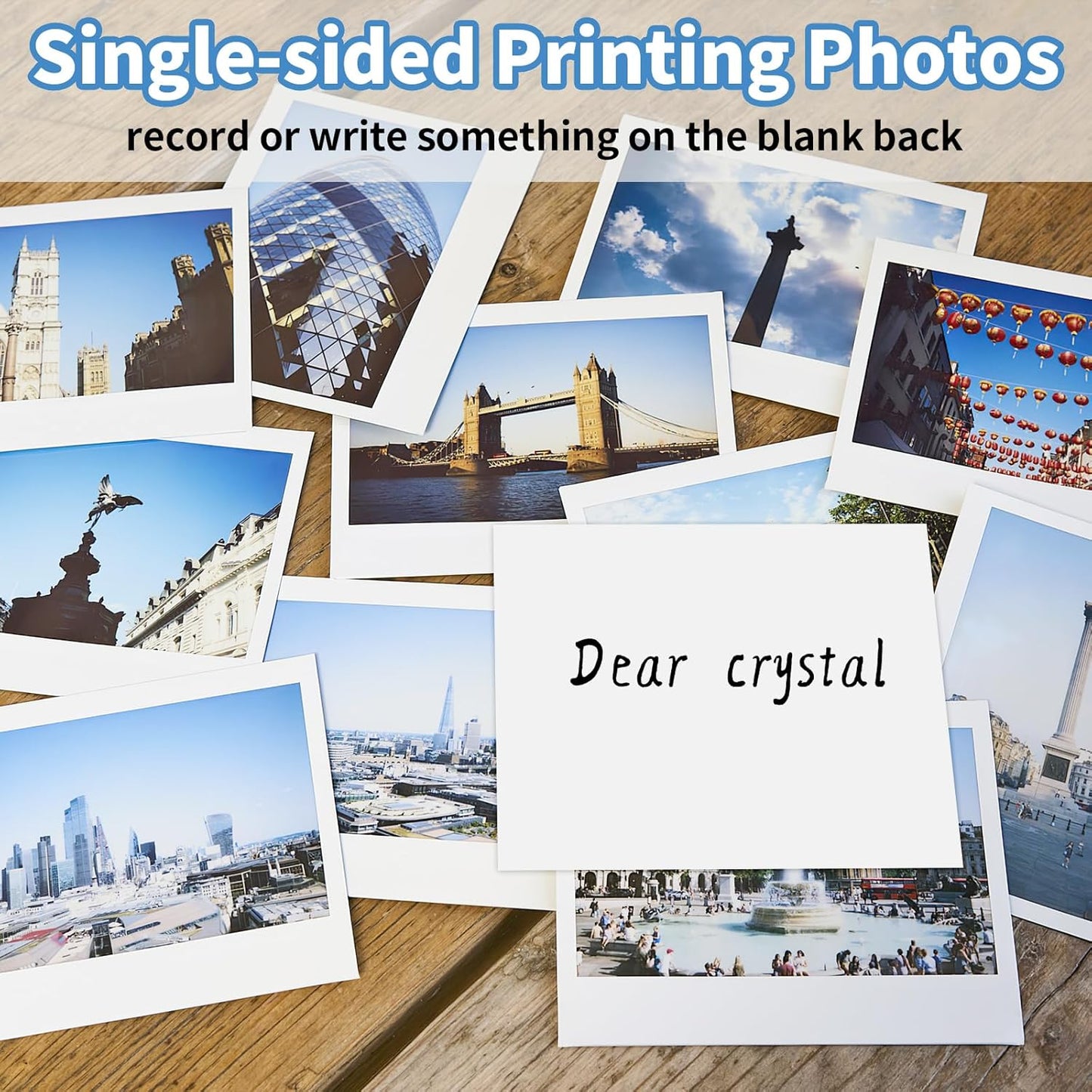 Glossy Photo Paper 8.5 x 11, 36 Sheets Inkjet Photo Printer Paper, Instant Dry Picture Paper for DIY Chip Bag, Flyers, Cards, Calendars and Brochures(180gsm/48lb)