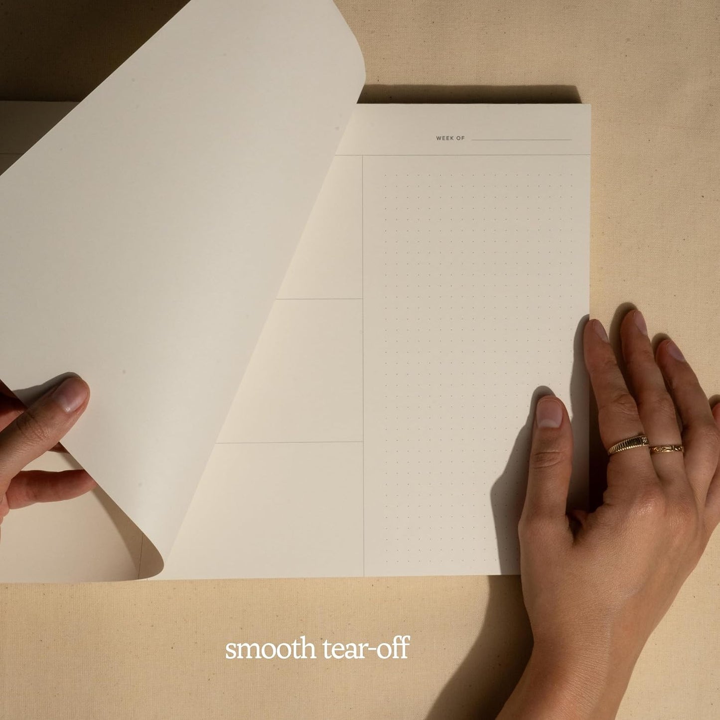 Daily and Weekly To-Do List Notepad – Desk Pad for Work and Study, Pink, 11.7x8.3 Inches