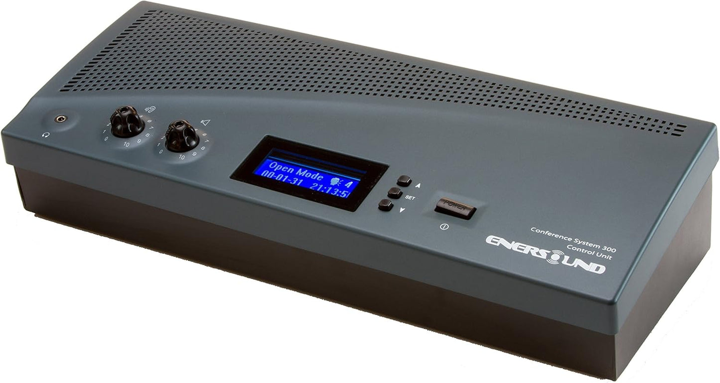 Enersound 18-Person Gooseneck Wired Microphone Conference System - US-Based Warranty and Phone Support