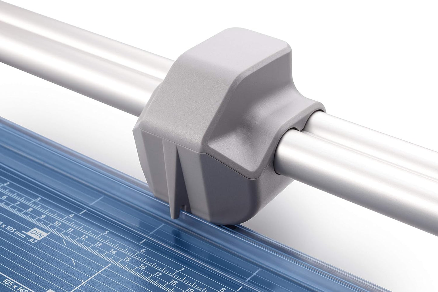 Dahle 556 Professional Rotary Trimmer, 37" Cut Length, 14 Sheet Capacity, Self-Sharpening, Dual Guide Bar, Automatic Clamp, German Engineered Paper Cutter