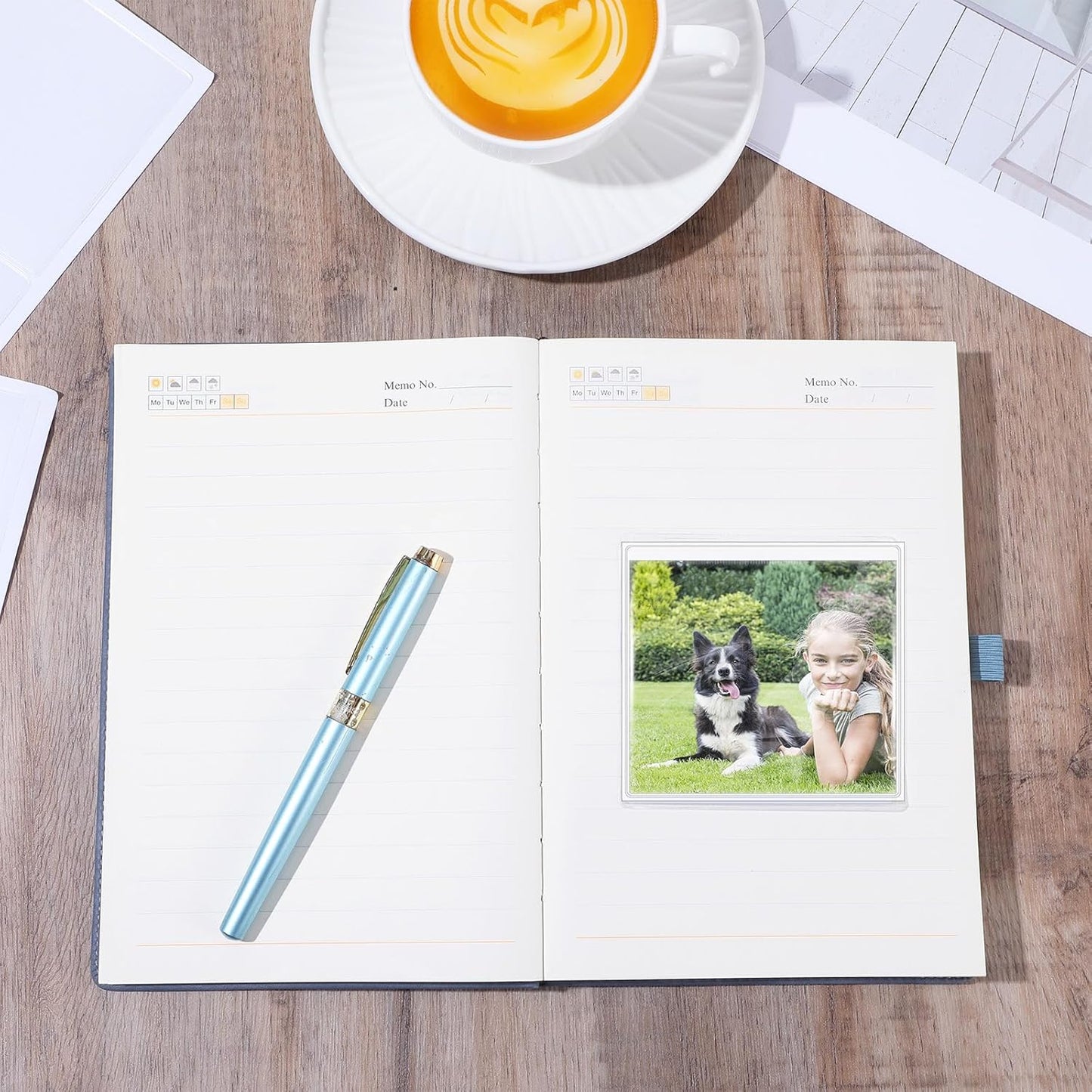 100 Pcs Self Adhesive Label Holder, Clear PVC Index Card Pockets, 3.5 x 3.5 inches