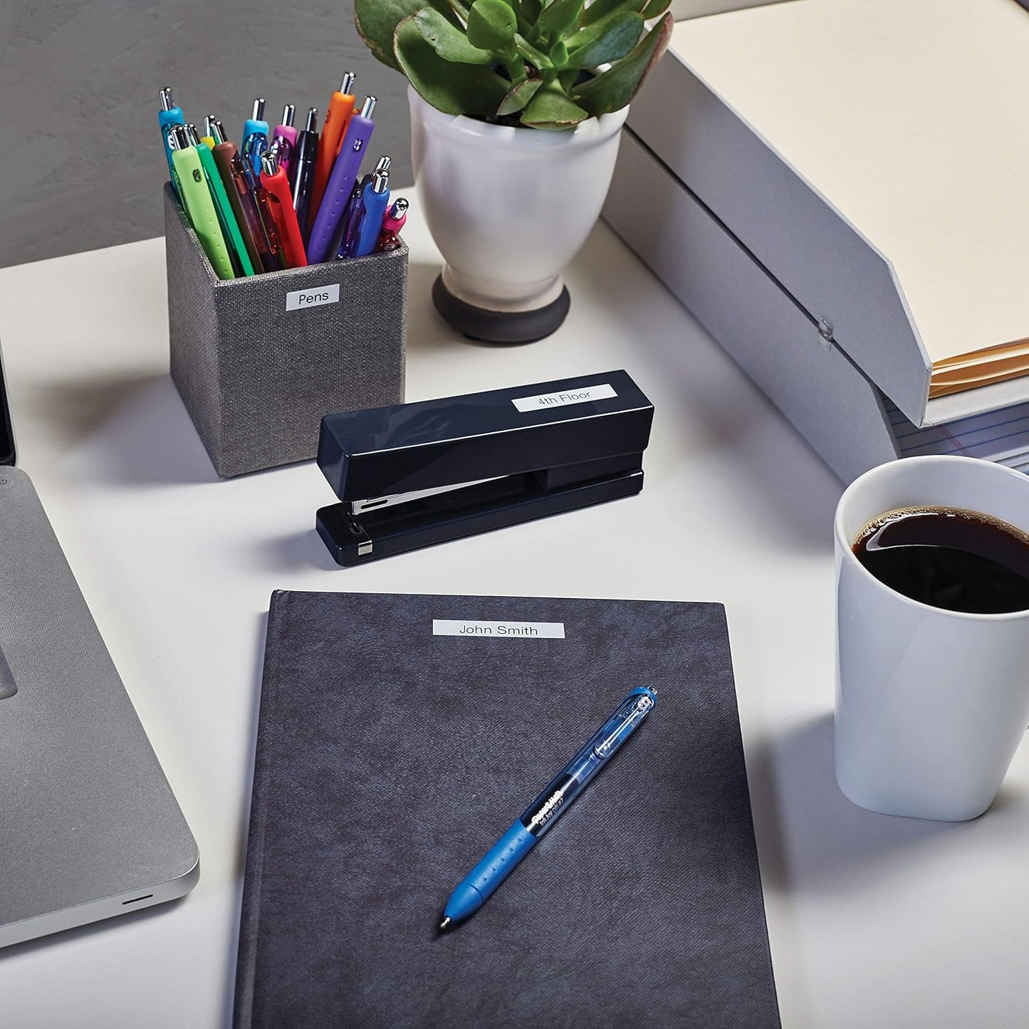 DYMO Label Maker LabelManager 280 Rechargeable Portable Label Maker Easy-to-Use One-Touch Smart Keys QWERTY Keyboard PC and Mac Connectivity For Home & Office Organization