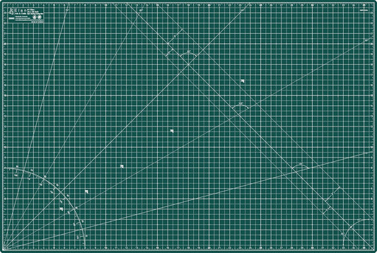 Elan Cutting Mat A1 Green, Large Self Healing Cutting Mat 24 x 36 Inch, 5-Ply Craft Board Green, Hobby Board for Crafts 24x36 Inch