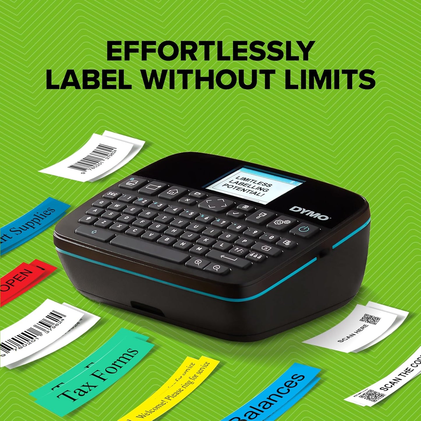 DYMO LabelManager Executive 640 CB Portable Label Printer | Compact Label Maker Machine with QWERTY Keyboard | Bluetooth & USB Connectivity | Compatible D1 Standard & Durable Labels